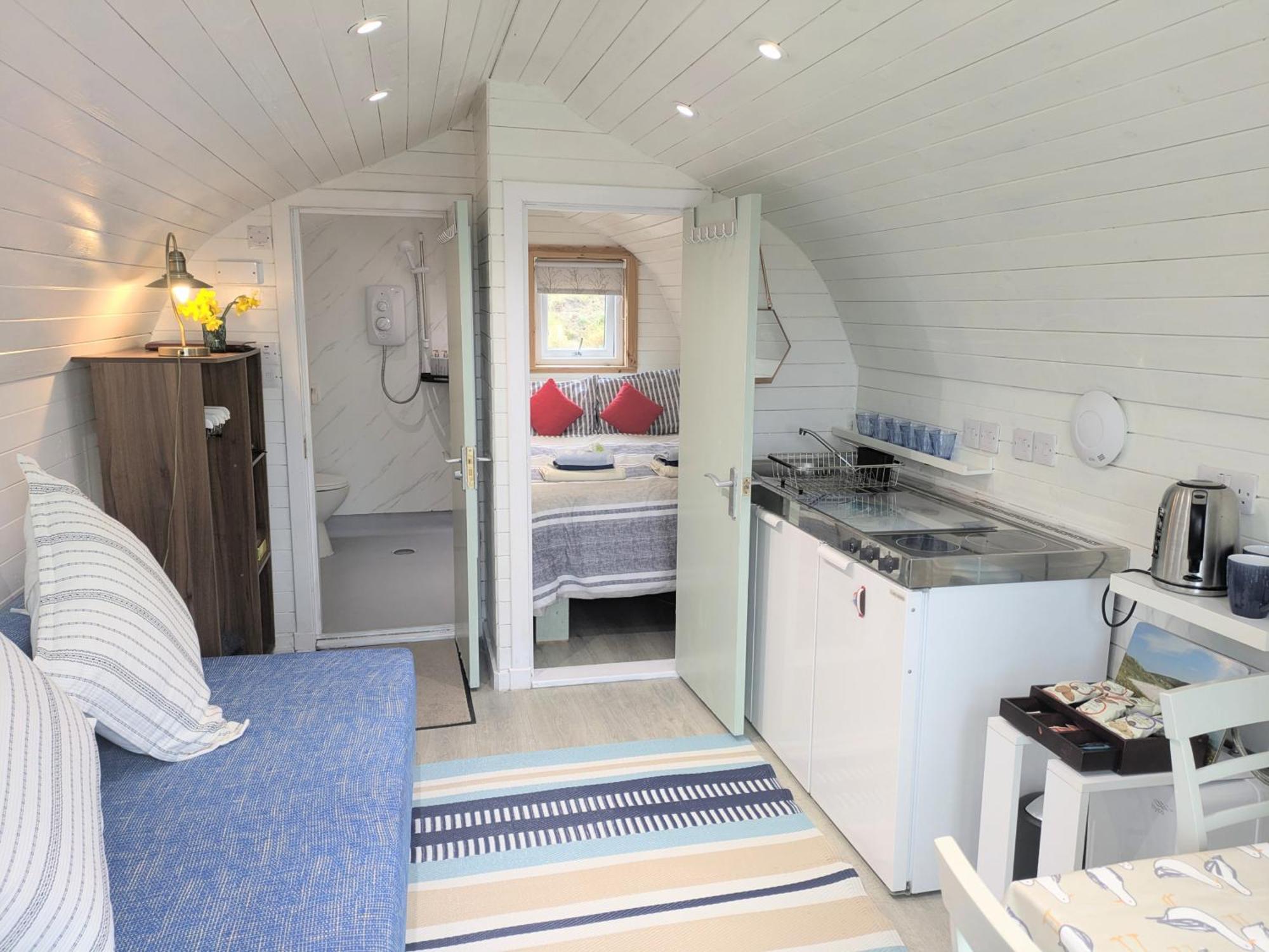 Villa Glamping Pod For 2 Pod Beag Na Haun Eriskay Exterior foto